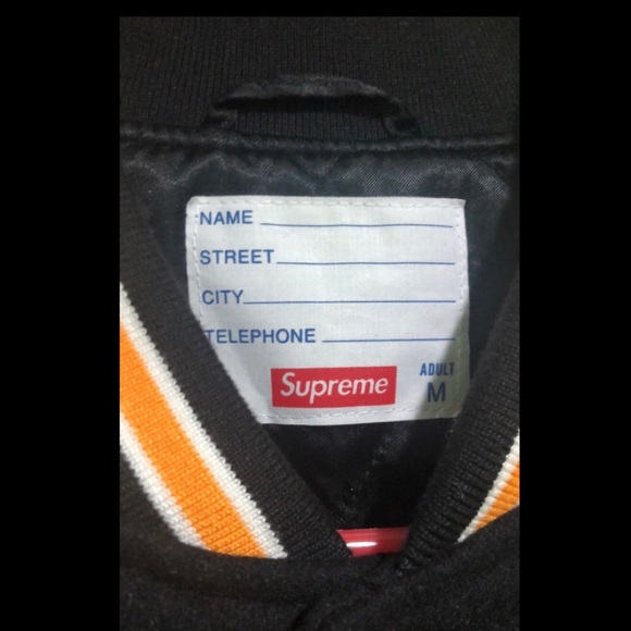 Supreme Bones Varsity Jacket - Picture 4 of 7